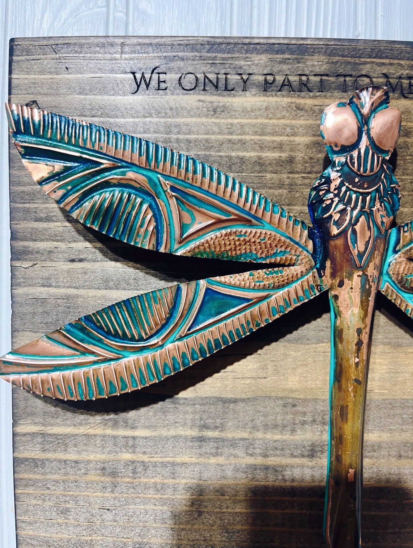 Copper Dragonfly: Jade / We Only Part To Meet Again