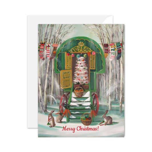 Christmas Caravan Card- Box Set of 8