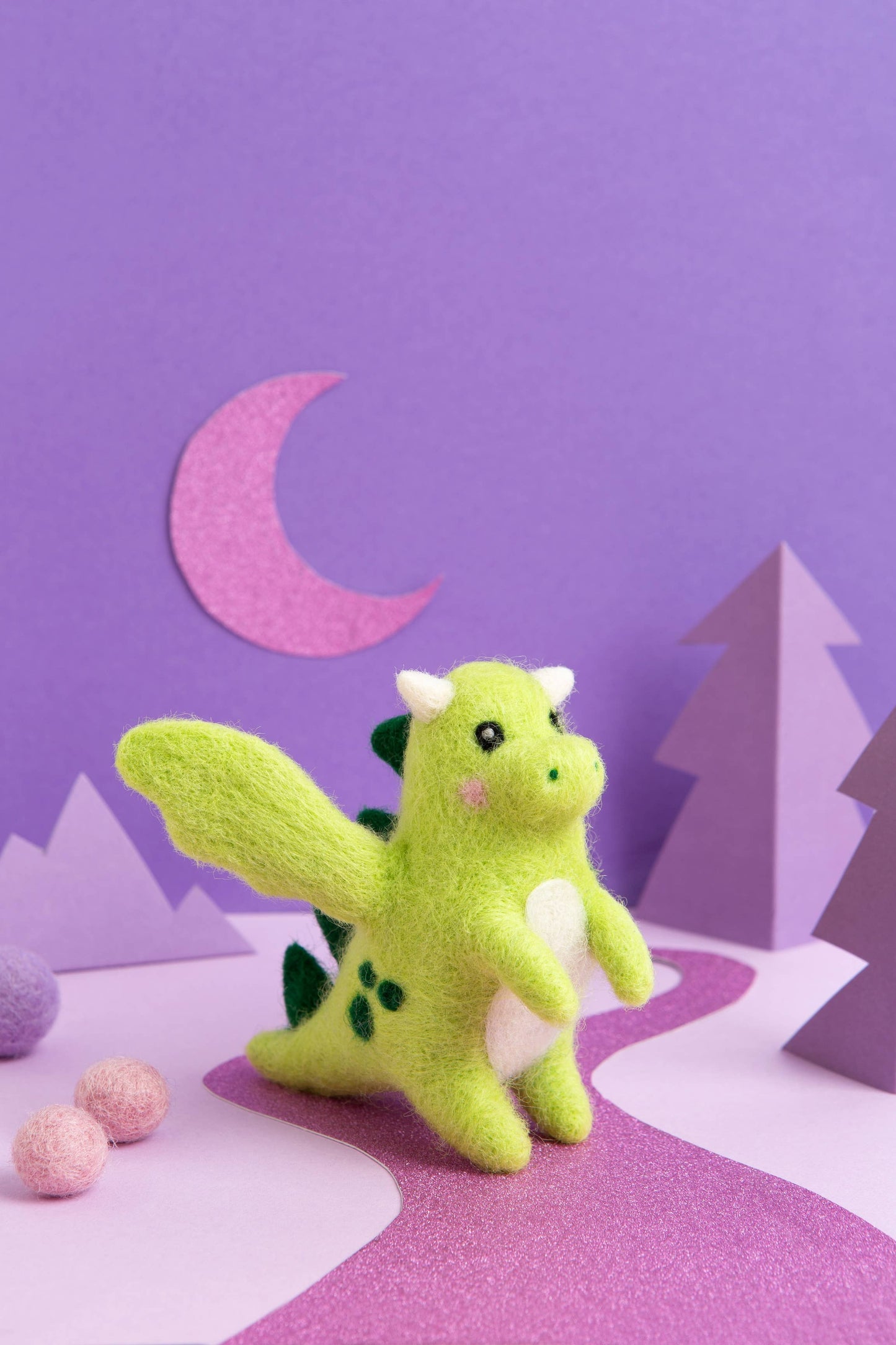 Baby Dragon Mini Needle Felting Kit | Complete Craft Kit