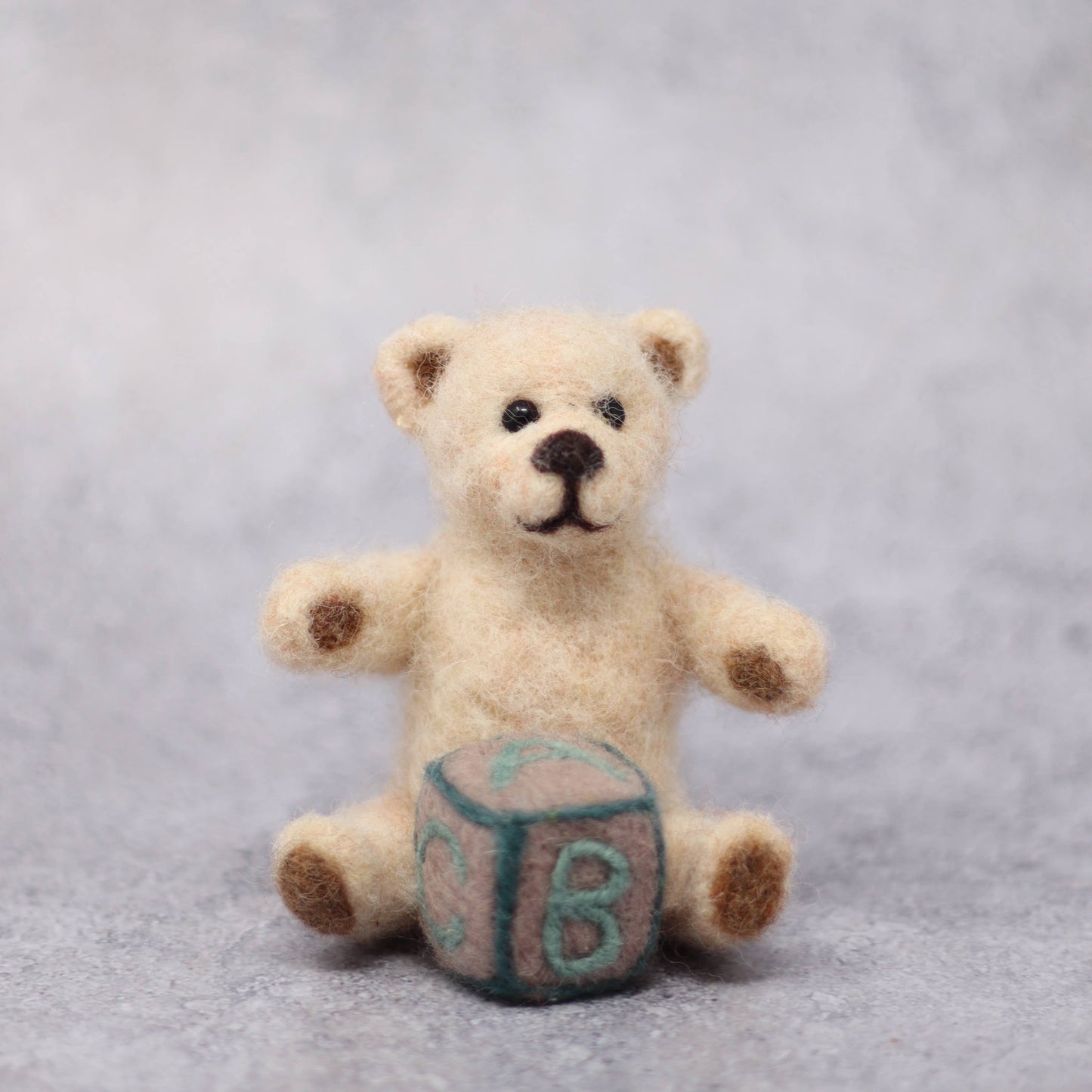 Little Teddy Needle Felting Craft Kit
