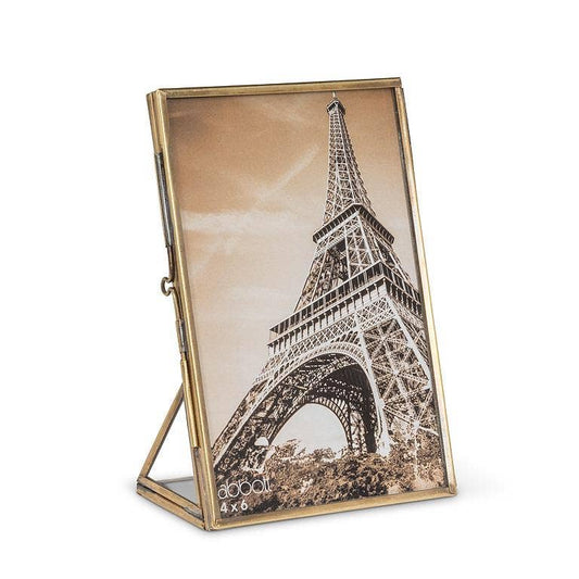 Medium Simple Gold Frame (holds 4x6)-4x6"H