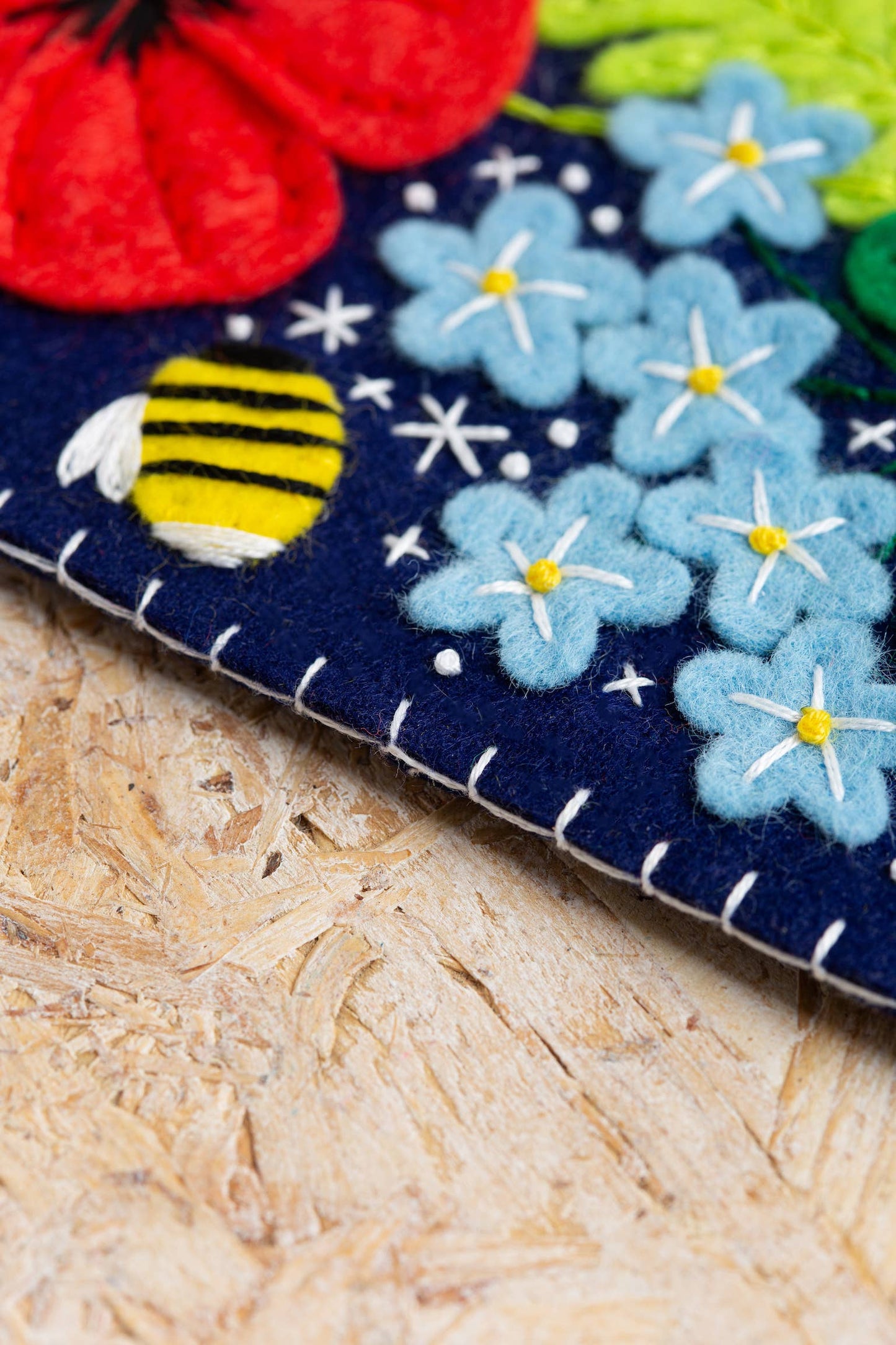 Wildflower Pennant Felt Craft Kit | Complete Craft Kit