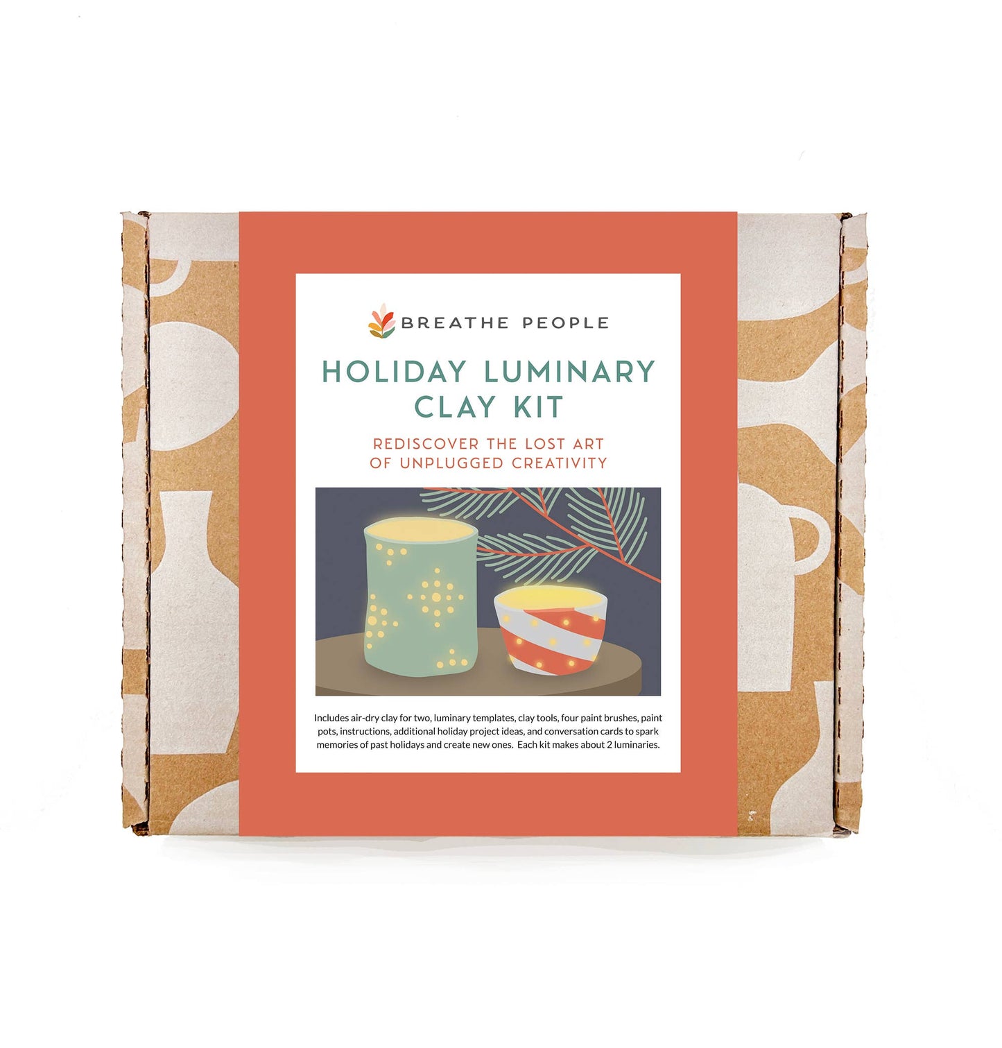 Holiday Luminaries Clay Making Kit