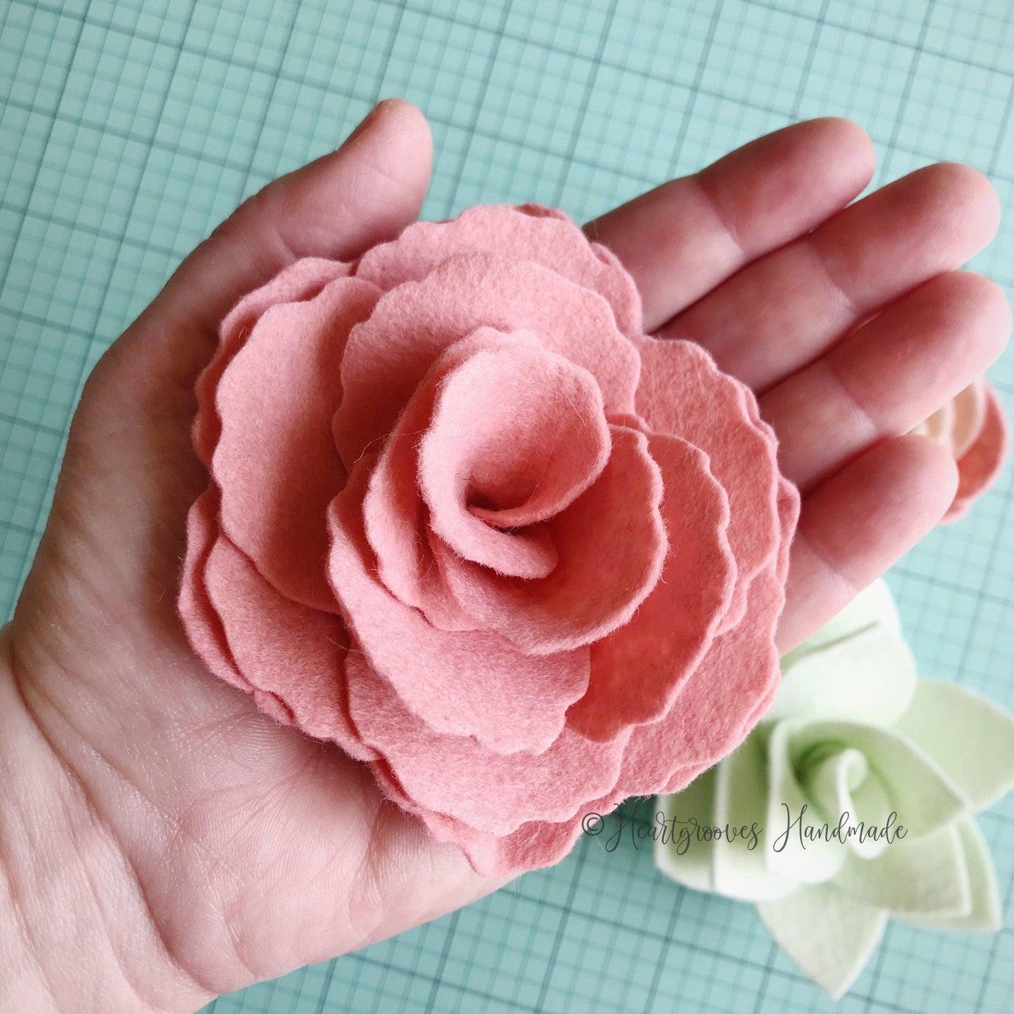 Felt Flower Craft Kit | Succulent Rose