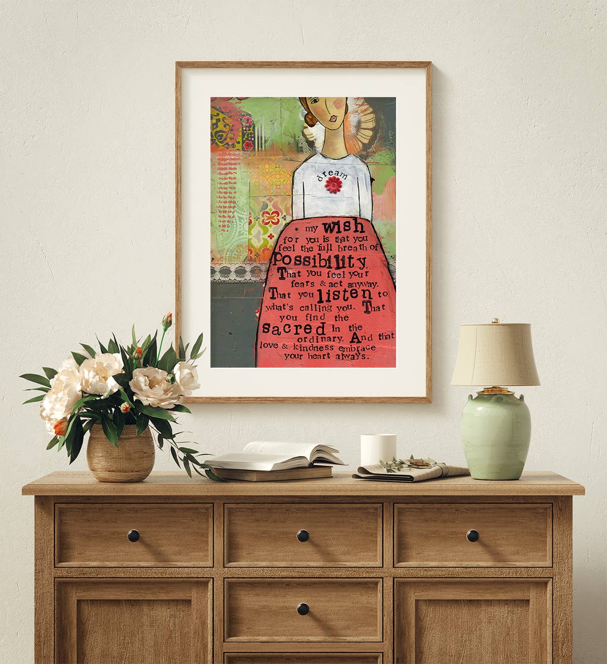 Love And Kindness - Print: 8x10 with 11x14 mat