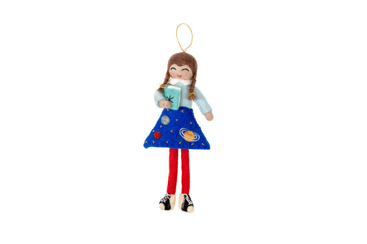 Scientist Ornament - Cara