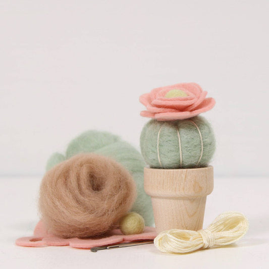 Needle Felting Kit, Desert Rose