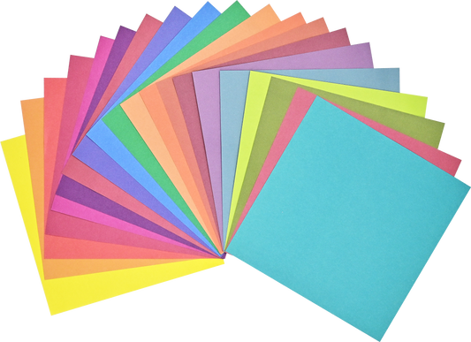 Origami Paper 20 Vivid Colors (500 Sheets)