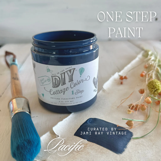 DIY Paint Cottage Color- PACIFIC Jami Ray Vintage Collection by Debi's Design Diary