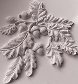 Oak Leaves & Acorns 6x10 IOD Mould™