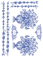 Portofino Decor Paint Inlay™ by IOD (Pad of 8 - 12"x16" sheets) - Will Ship Week of 2/24!