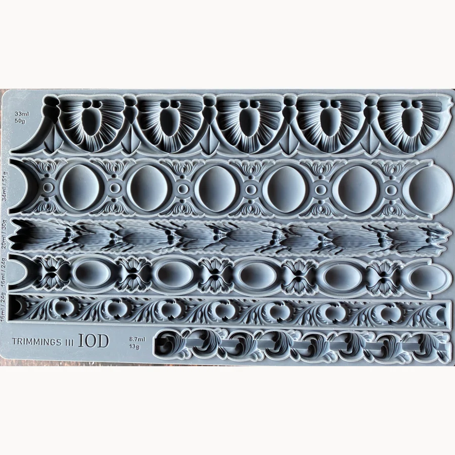 Trimmings 3 6X10 IOD Moulds™