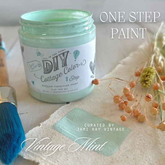 DIY Paint Cottage Color- VINTAGE MINT Jami Ray Vintage Collection by Debi's Design Diary