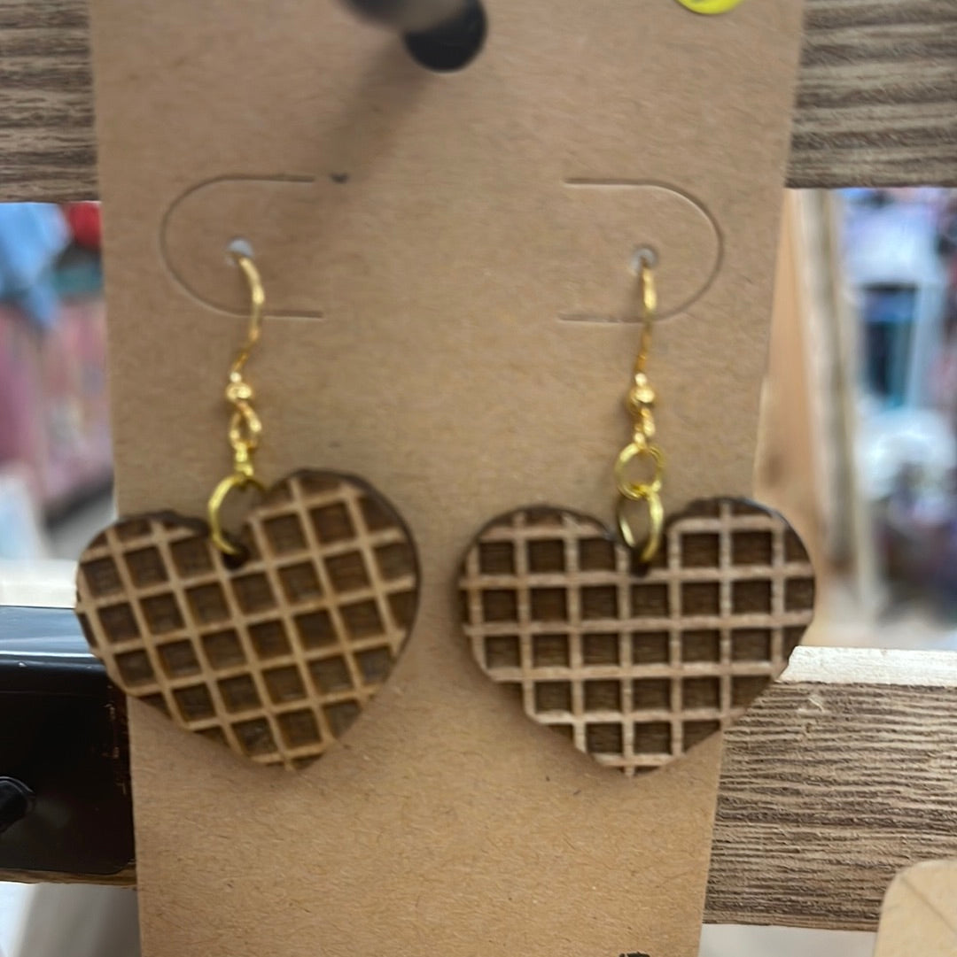 The Birch Bee WAFFLE HEART