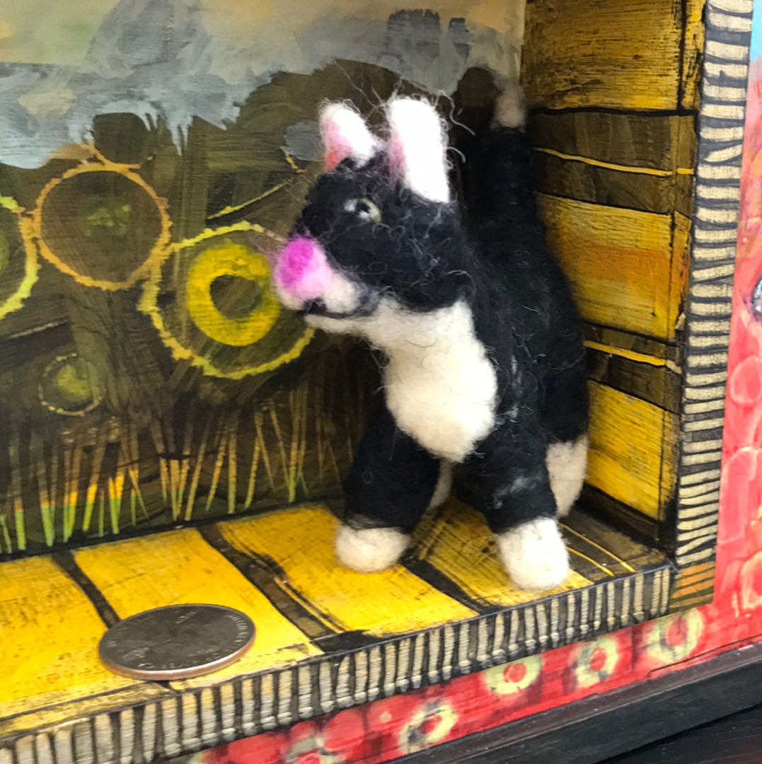 Felted Critters by Beth Nash-CAT