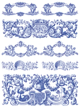 Portofino Decor Paint Inlay™ by IOD (Pad of 8 - 12"x16" sheets) - Will Ship Week of 2/24!