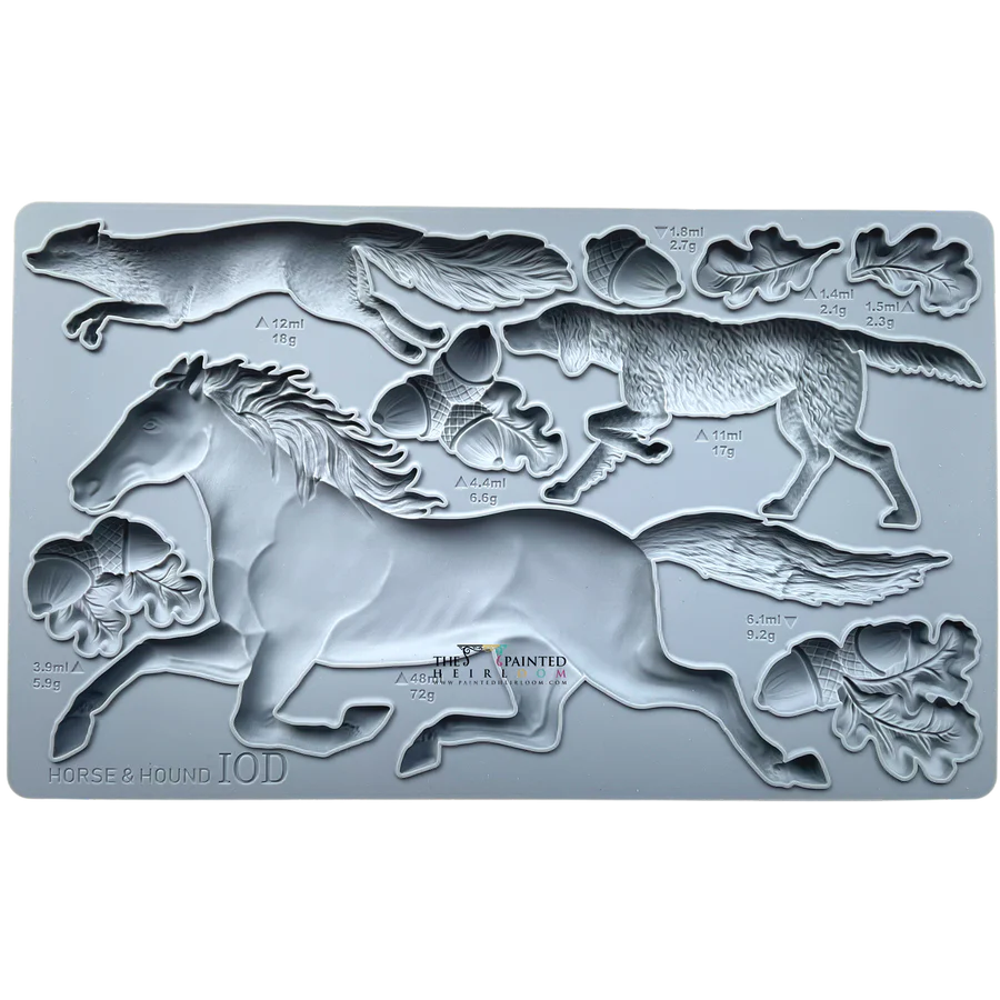 Horse & Hound 6X10 IOD Moulds™