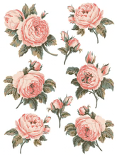 Spring Melody Decor Paint Inlay™ by IOD (Pad of 8 - 12"x16" sheets) - Will Ship Week of 2/24!