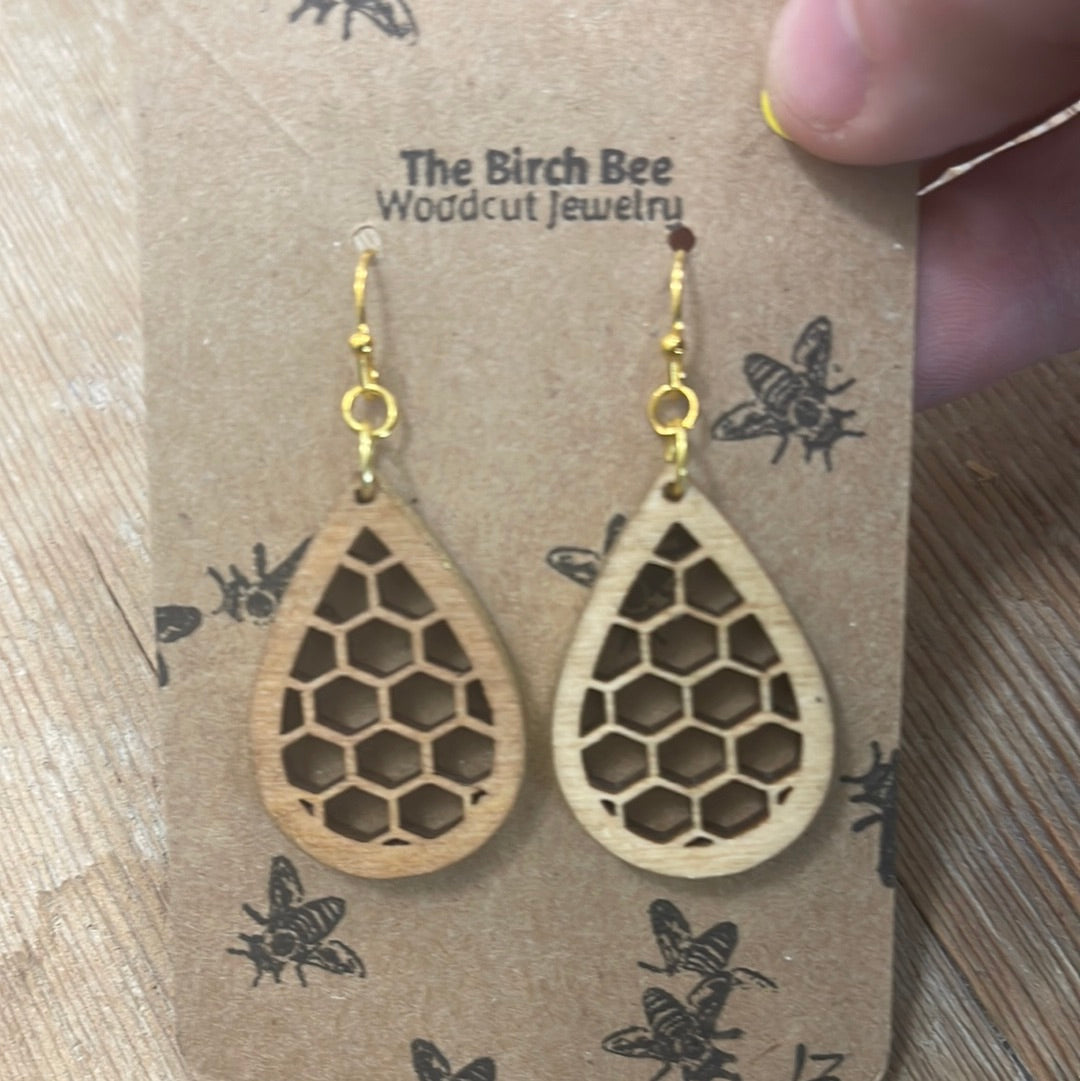 The Birch Bee HONEYCOMB DROP