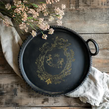 Petits Ornements Gilded Transfer™ by IOD (Pad of 8 - 8"x12" sheets)-