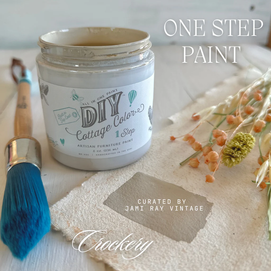 DIY Paint Cottage Color- CROCKERY Jami Ray Vintage Collection by Debi's Design Diary