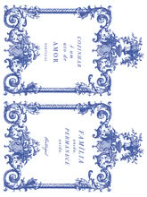 Portofino Decor Paint Inlay™ by IOD (Pad of 8 - 12"x16" sheets) - Will Ship Week of 2/24!