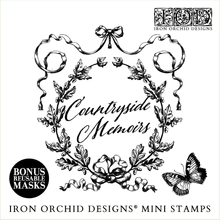 Countryside Memoirs Decor Stamp™ by IOD (4 6"x6" Sheets) -