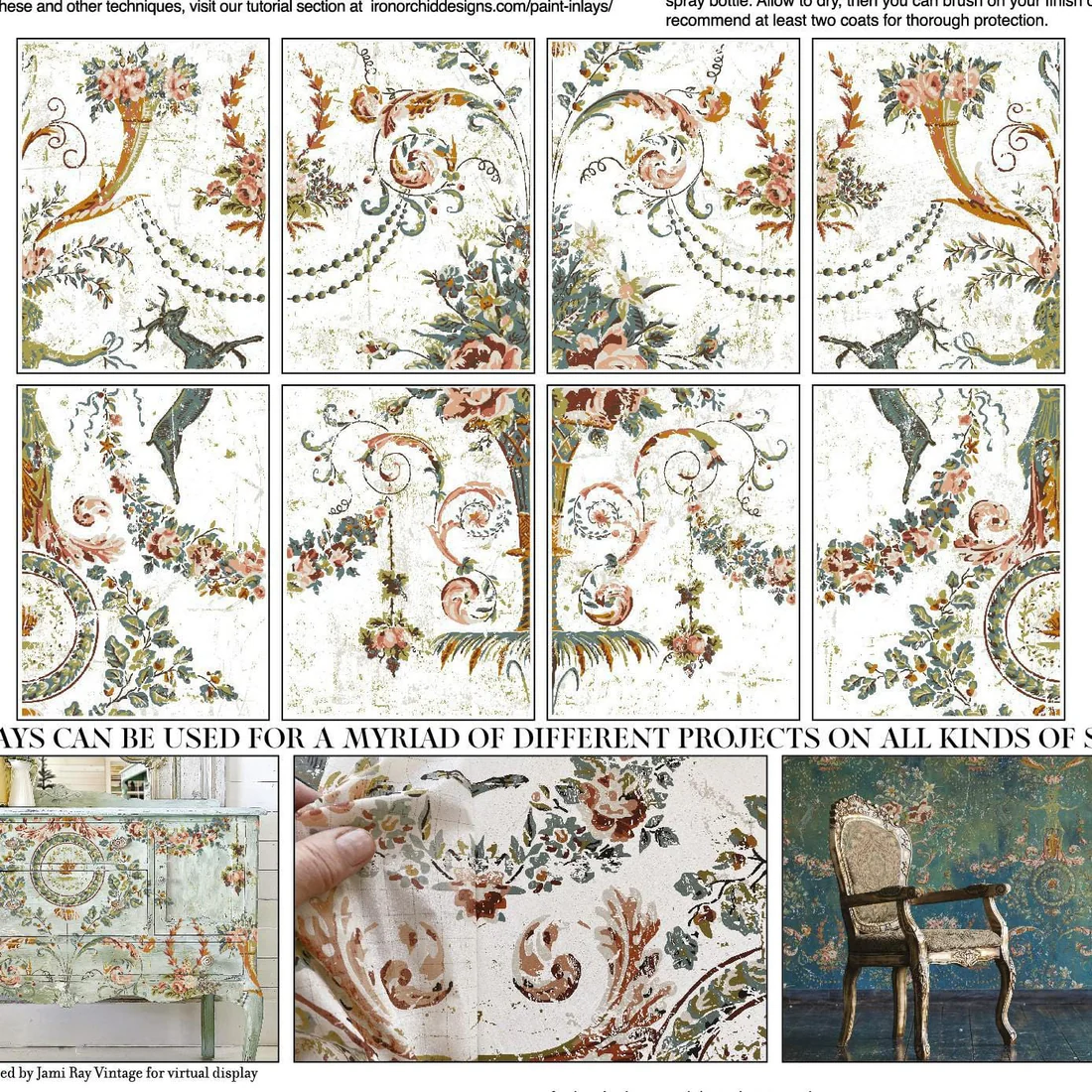 Chateau IOD Paint Inlay 12x16 Pad™