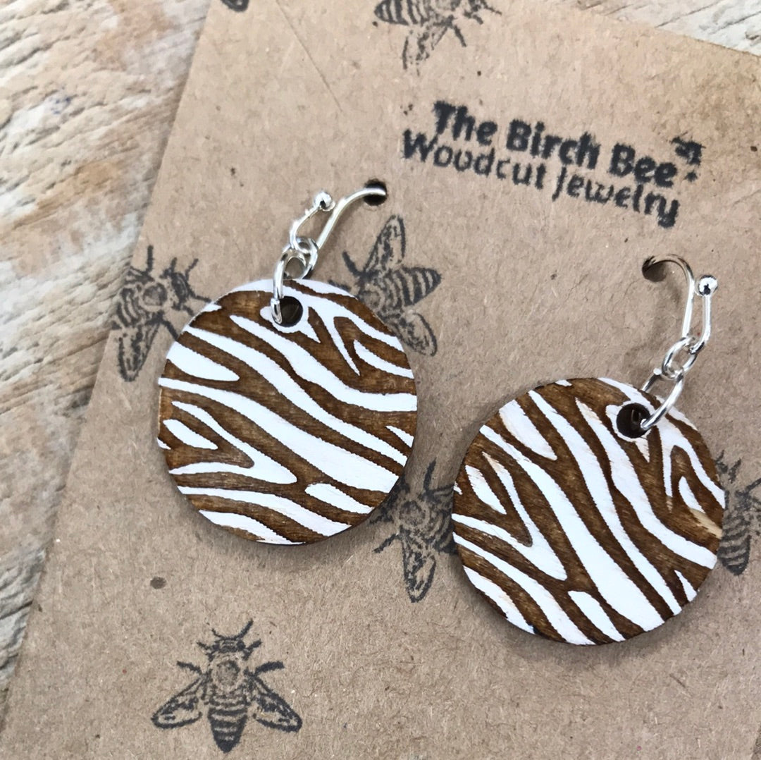 The Birch Bee ZEBRA ROUNDS