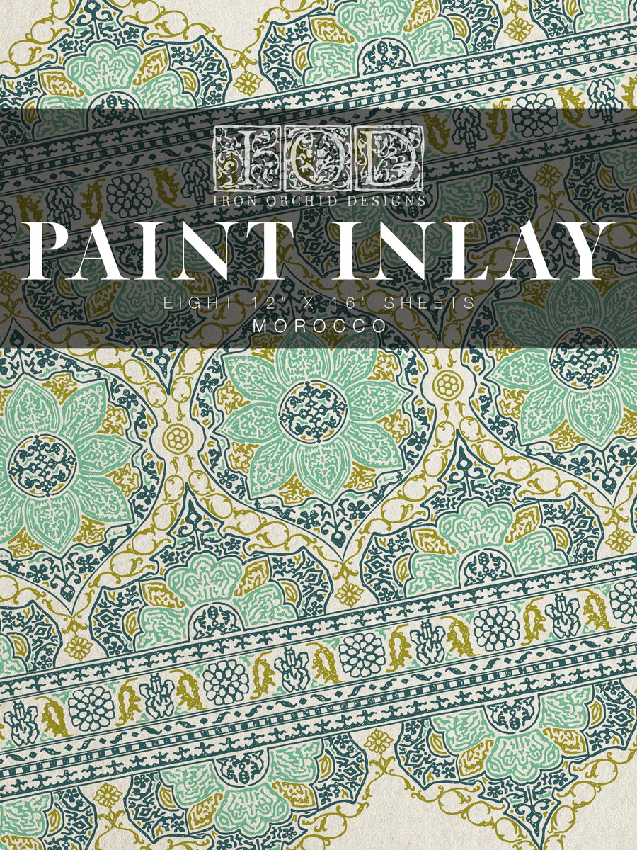 Morocco IOD Paint Inlay 12x16 Pad™