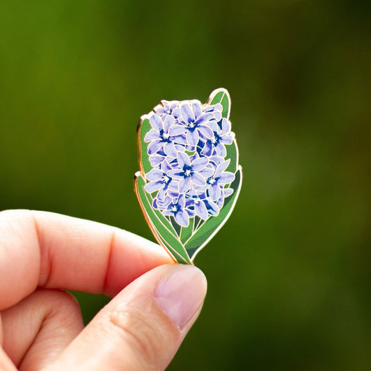Hyacinth Floral Enamel Pin