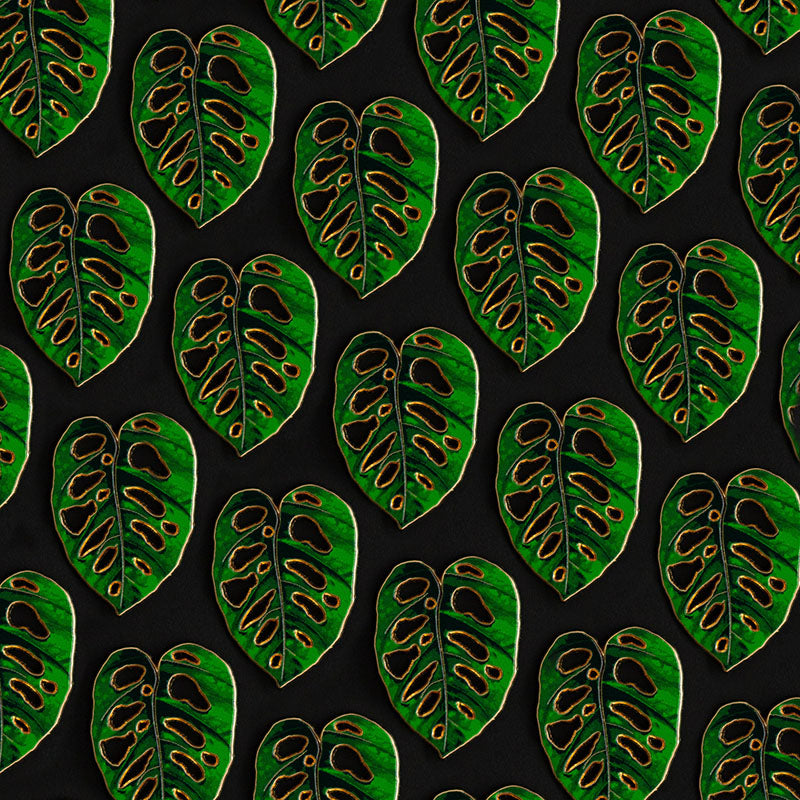 Monstera Adansonii Plant Enamel Pin