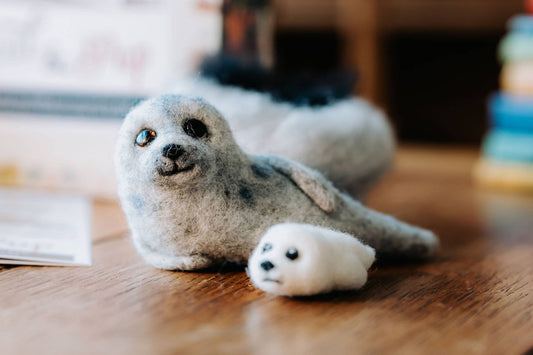 Seal & Pup Needle Felting Craft Kit