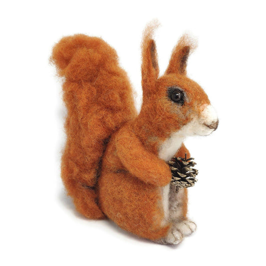 Highland Red Squirrel Needle Felting Craft Kit