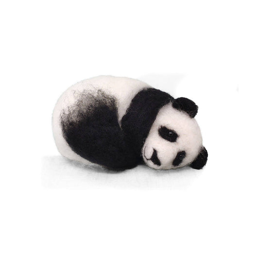 Sleepy Panda Needle Felting Craft Kit