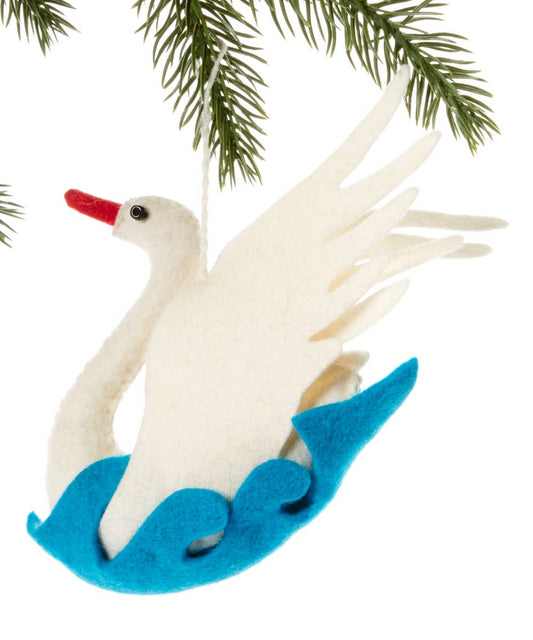 Swan Ornament