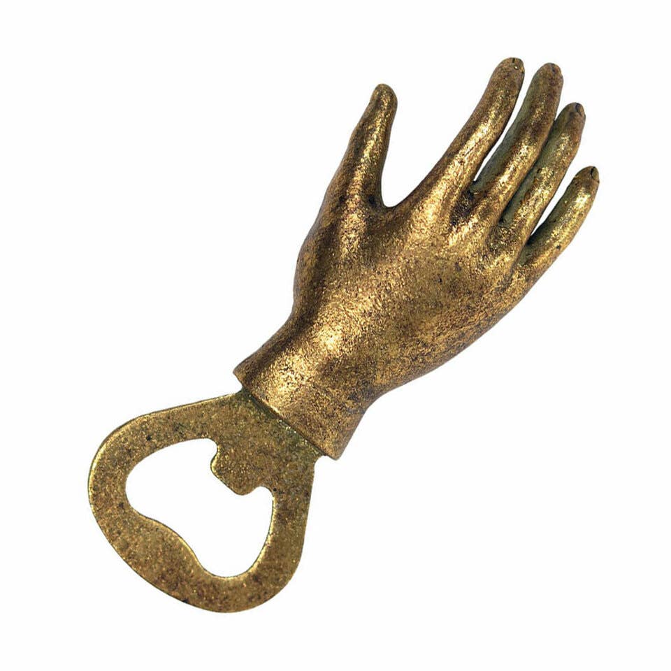 Iron Hand Bottle Opener