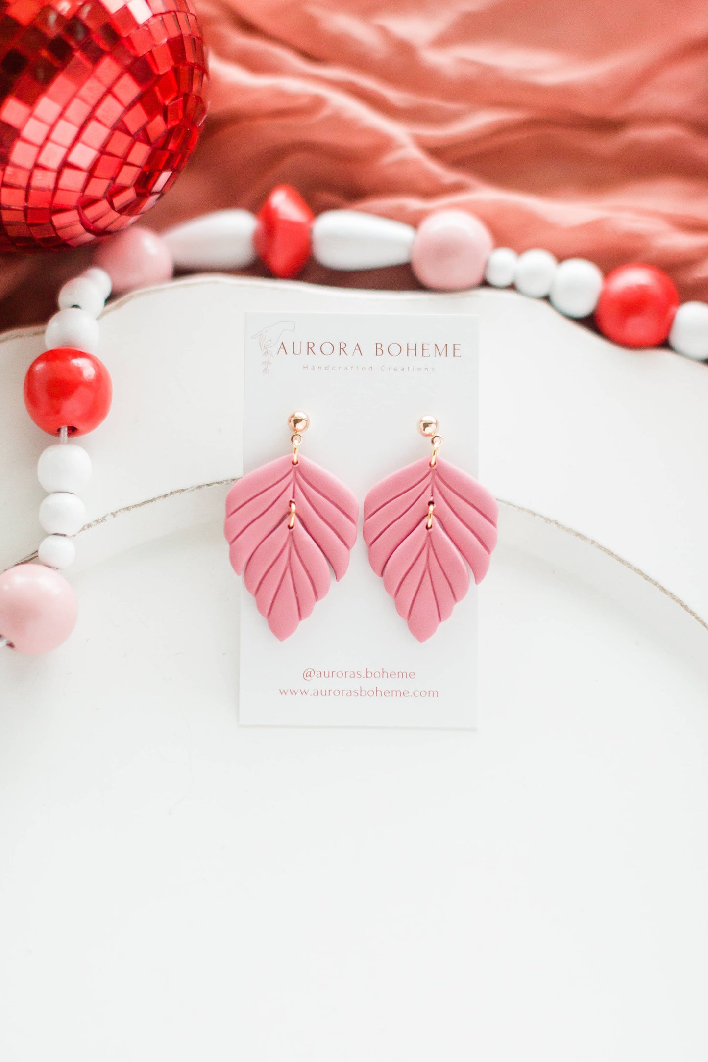 PINK Pocahontas Dangle