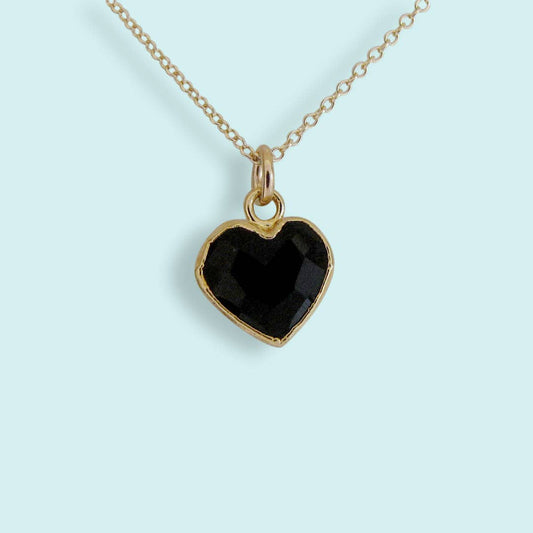 Heart of Stone Onyx Necklace