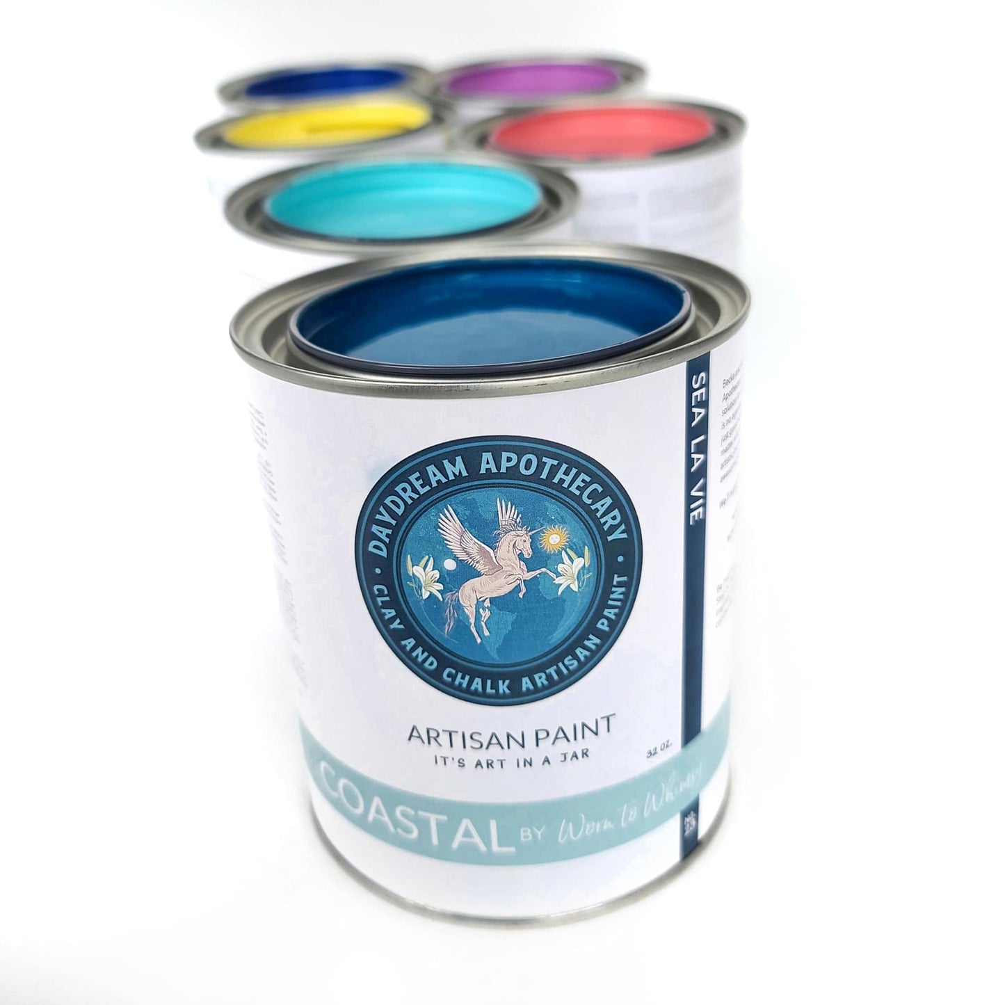 Coastal By Llewelyn of Worn to Whimsy-Clay and Chalk Paint - Daydream Apothecary Paint Zero VOC