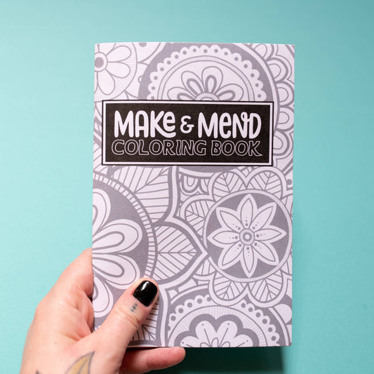 Make & Mend Coloring Book for Artists