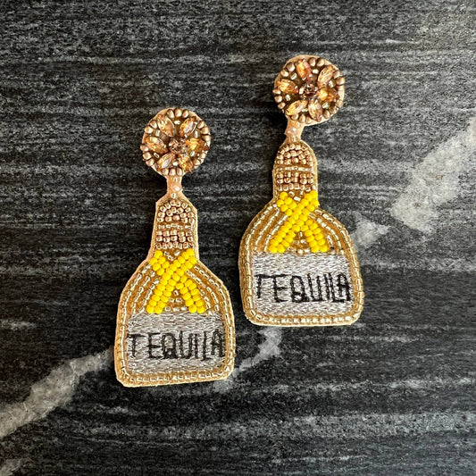 Patrona Earrings - Yellow