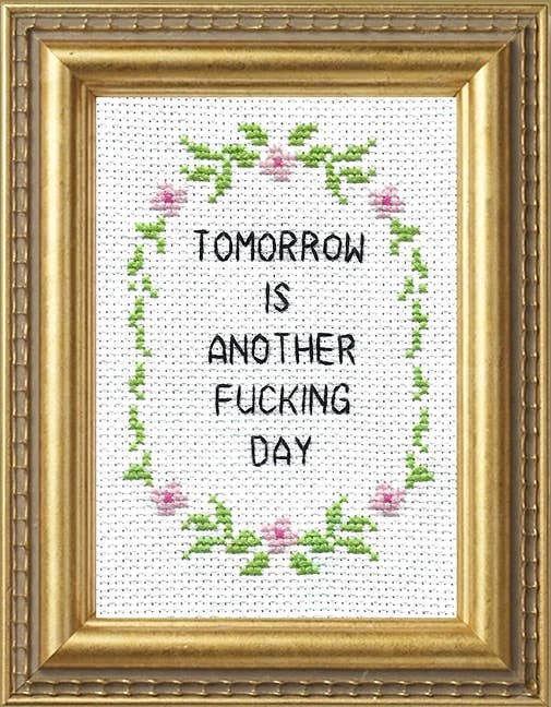 Tomorrow Is Another Day: Deluxe Cross Stitch Kit