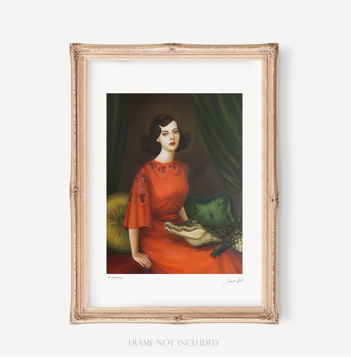 The Battenbergs Art Print - 10.5" X 14"