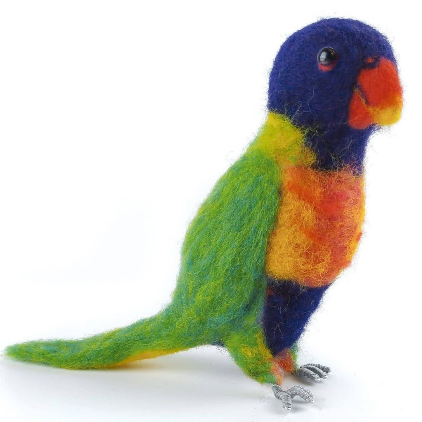 Rainbow Lorikeet Needle Felting Craft Kit