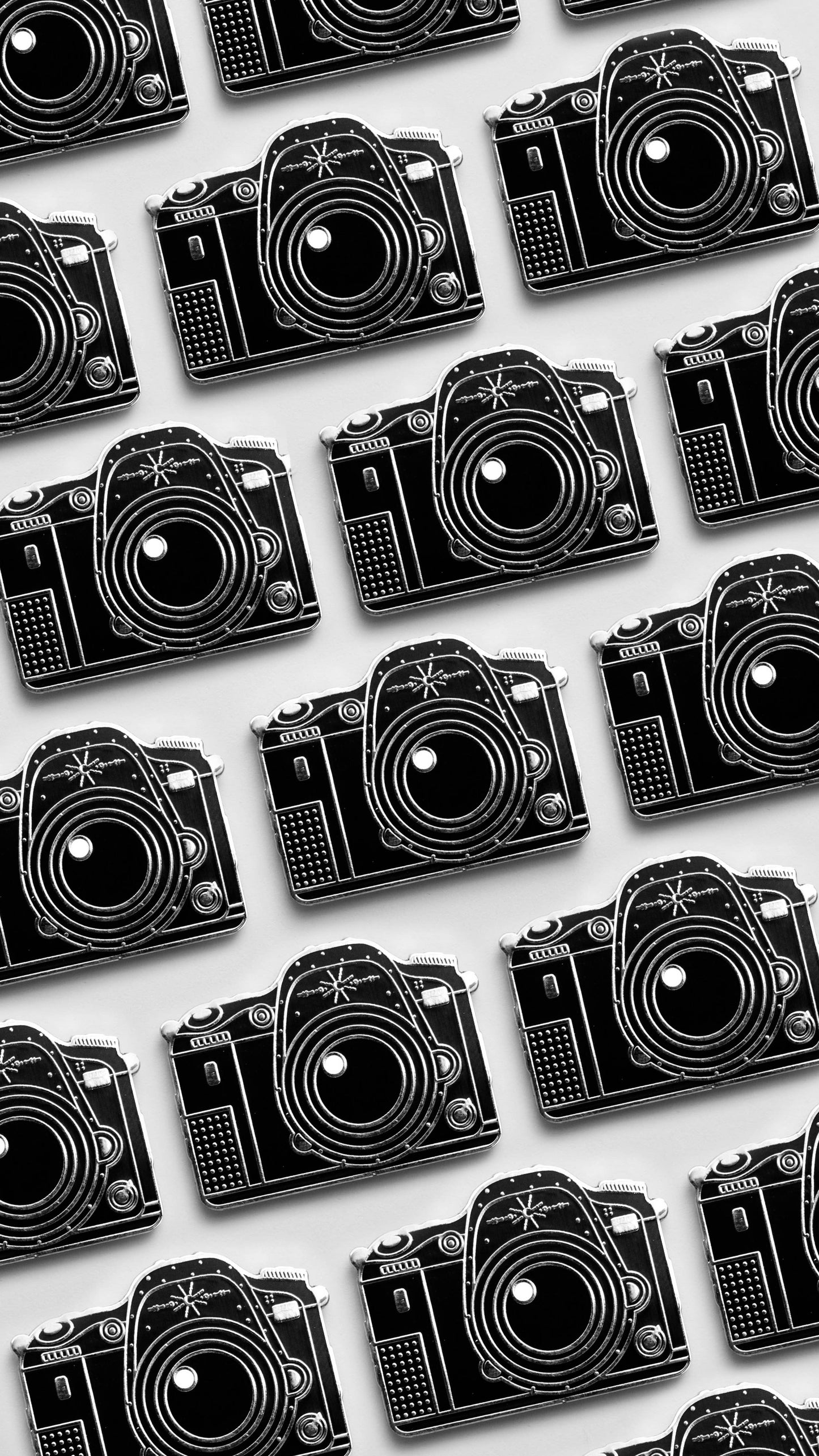 DSLR Camera Enamel Pin, Photography Gift