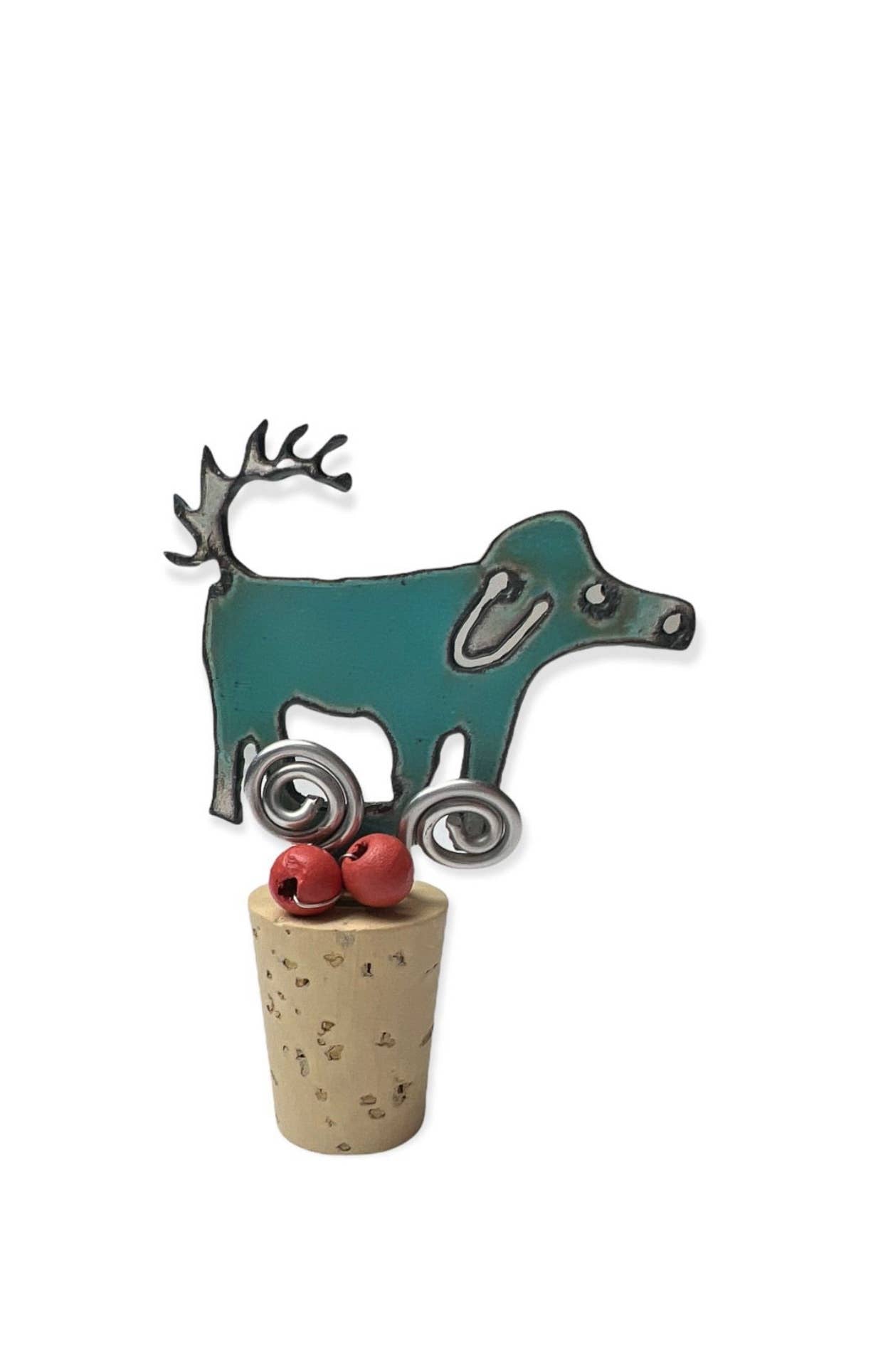 Dog Wine stopper pet wine cork bar ware cute gifts cocktail