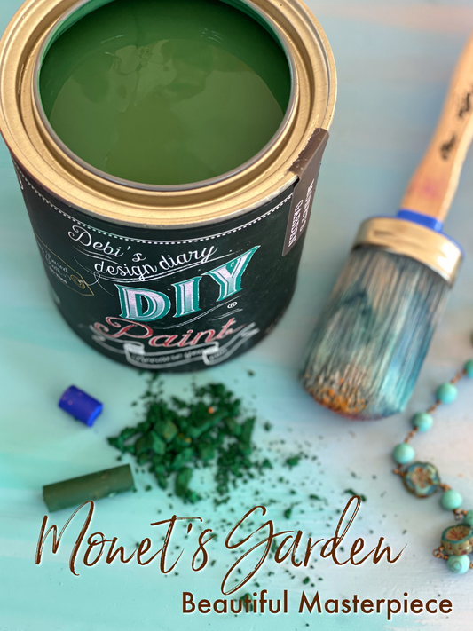 Monet's Garden DIY Paint by Debi's Design Diary