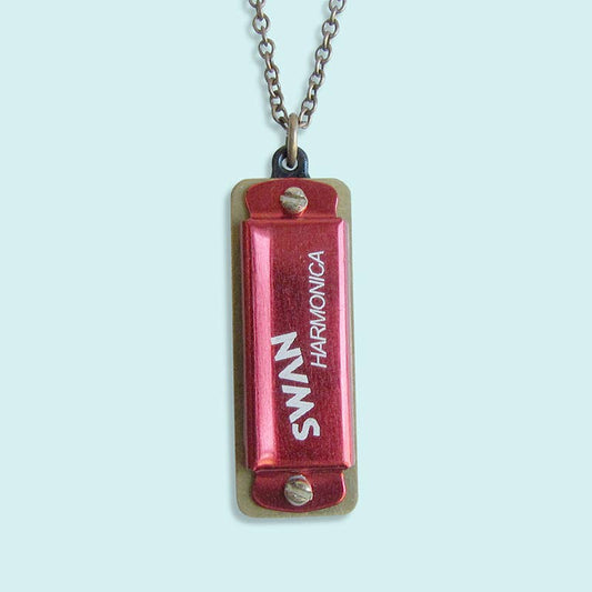 Harmonica Necklace, Available in three colors