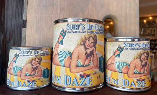 Sun Daze Paint Can Candle